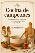 Cocina de Campeones - Recetario infantil